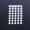 40Pcs 6.5mm Diameter 0.8mm Thickness Small Dots Universal Mouse Skates for Rubberized Mouse Foot Glide Feet Sticker..