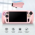 Silicone Handheld Game Console Case Soft Shockproof Protective Cover Anti Slip Ergonomic Host Shell for ROG Xbox ally X. 