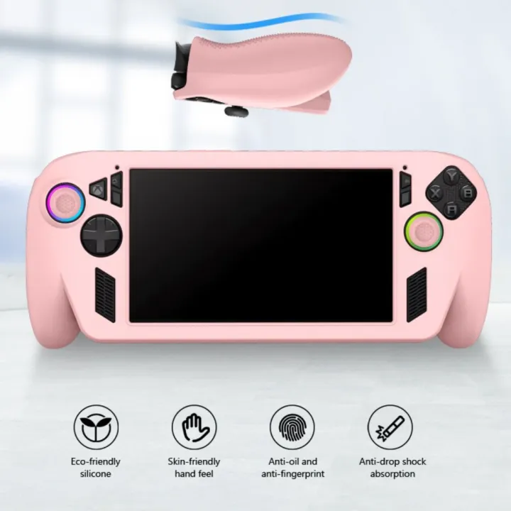 Silicone%20Handheld%20Game%20Console%20Case%20Soft%20Shockproof%20Protective%20Cover%20Anti%20Slip%20Ergonomic%20Host%20Shell%20for%20ROG%20Xbox%20ally%20X%20-%20Image%202