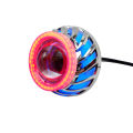 Large LED projector light has built-in dimmer, can be connected separately. good grade products.. 