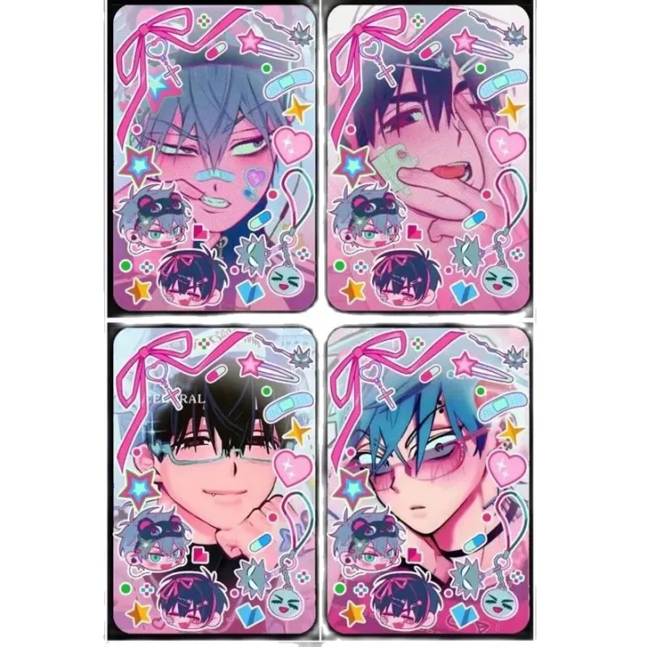 Alien%20Stage%20Anime%203inch%20Till%20Ivan%20Small%20Card%20Photo%20Cards%20for%20Girls%20Friends%20Gift%20DIY%20Postcard%20Bookmark%20Anime%20Accessories%204pcs/Set%20-%20Image%207