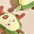 1 cartoon Avocado Shaped Pet Plush Toy for Dogs to Interact and Play in Daily Life. 