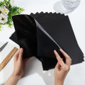 5/10 Sheets Laser Testing Paper 210x285mm Black Double Sided Laser Marking Engraving Machine Test Focus Paper.