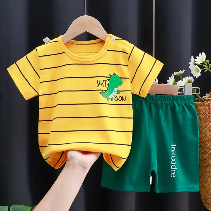 Kids%20Clothes%20Set%20Baby%20Boy/Girl%20T-Shirt%20+%20Shorts%20Summer%20Clothing%20Cotton%20Cartoon%20Casual%20Boys%20Tracksuit%20Children%20Baby%20Clothes%20Set%20-%20Image%204