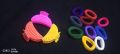 HAIR ACCESSORIES WITH BEST DEAL 3 BUBBLE KETCHAR AND 10 COLORFUL PONY BANDS. 