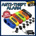 Motorcycle Handlebar Grip Brake Lever Lock, Handlebar Safety Lock Universal, Anti-theft Brake Level Lock With 2 Keys. 