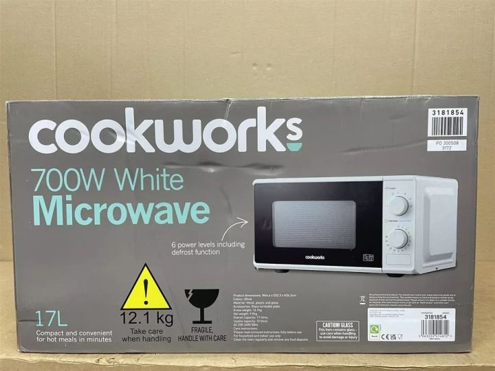 Cookworks%20Standard%20Microwave%206%20power%20levels%20Defrost%20option%20P70J17P-VB%20-%20White%20-%20Image%202