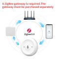 Zigbee 3.0 Water Leak Sensor Smart Home Flood Detector APP Notifications Alarm Records Works with Tuya Alexa  Home 2MQTT. 