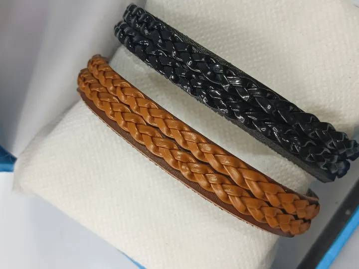 2%20Piece%20fashion%20Comfortable%20Braid%20Brclet%20For%20Men%20Stylish%20Fashion%20Artificial%20lethere%20Comfortable%20Braclet%20For%20Men%20-%20Image%207