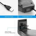 USB Aquarium Cooling Fan with Speed Control, Mini Powerful Waterproof Quiet for Fish Tank Shrimp Plant Tank Heat Dissipation. 