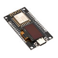 NodeMCU ESP8266 Development Board with 0.96 Inch OLED Display, CH340 Driver Module For Arduino IDE/Micropython Programming. 