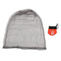 Outdoor Fishing Cap Mosquito Head Cover Mesh Net Face Protector Gardening Hat Bee Insect-proof Hat for Travel Hiking Camping Cap. 
