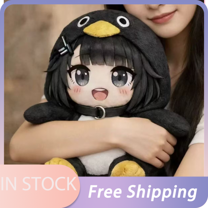 In Stock Cute Gugu Gaga Plush Doll 25cm Penguin Gugugaga Plush Hot Meme Peripheral Stuffed Toys Birthday Toys
