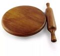 Belan Chakra Patta Belan Polished Wood Roti Maker 30cm. 