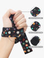 SKDK Weightlifting Straps Anti-Slip Silicone Lifting Wrist Straps Strength Training Deadlifts Crossfit Hand Grips Wrist Support. 
