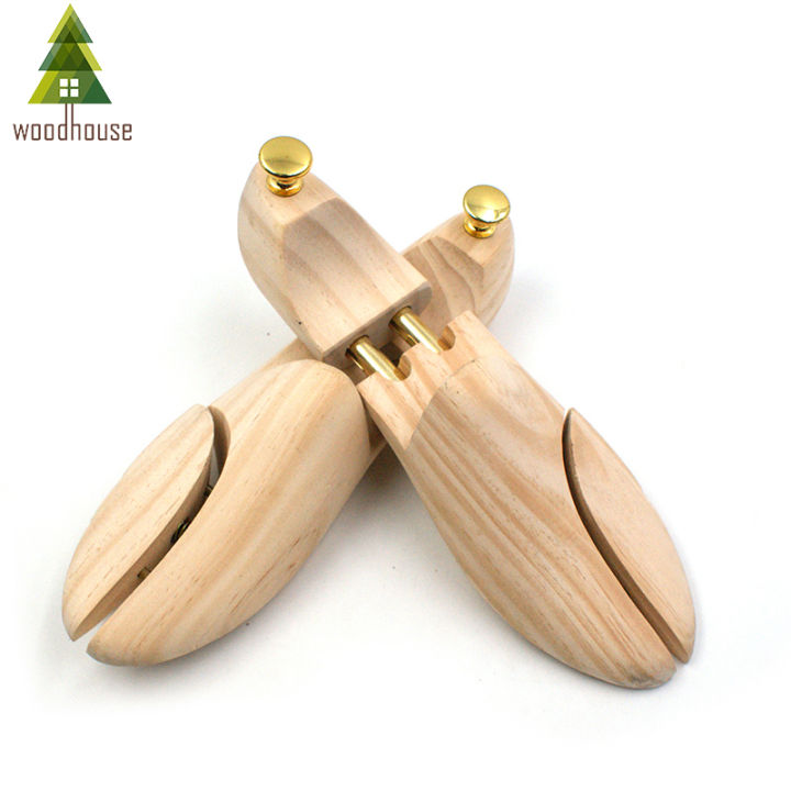 Men's%20and%20Women's%20Shoe%20Trees%20Twin%20Tube%20Adjustable%20New%20Zealand%20Pine%20Wood%20Shoe%20Tree%20-%20Image%202