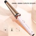 Riwa Ceramic Hair Curler Hair Styler Tools Curling Hair Waver Pear Flower Cone Electric Roller Hair Iron Curling Wand. 