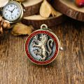Retro flip keychain hanging watch, student fashion trend quartz pocket watch, exam large dial pocket watch, keychain. 