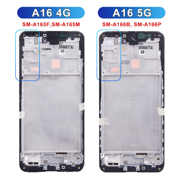 AMOLED%20For%20Samsung%20A16%204G%20Touch%20Screen%20SM-A165F%20LCD%20Display%20Touch%20Screen%20Digitizer%20with%20Frame%20Replacement%20A16%205G%20A166B%20Display%20-%20Image%202