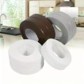 1m/3.2m PVC Waterproof Sealing Tape for Bathroom Sink, Shower, Bathtub and Toilet - Self Adhesive Wall Sticker. 