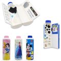 Creative Cartoon High Capacity Bottle Shape Pencil Case With Whiteboard, Markers & Cute Accessories Solar Ca. 
