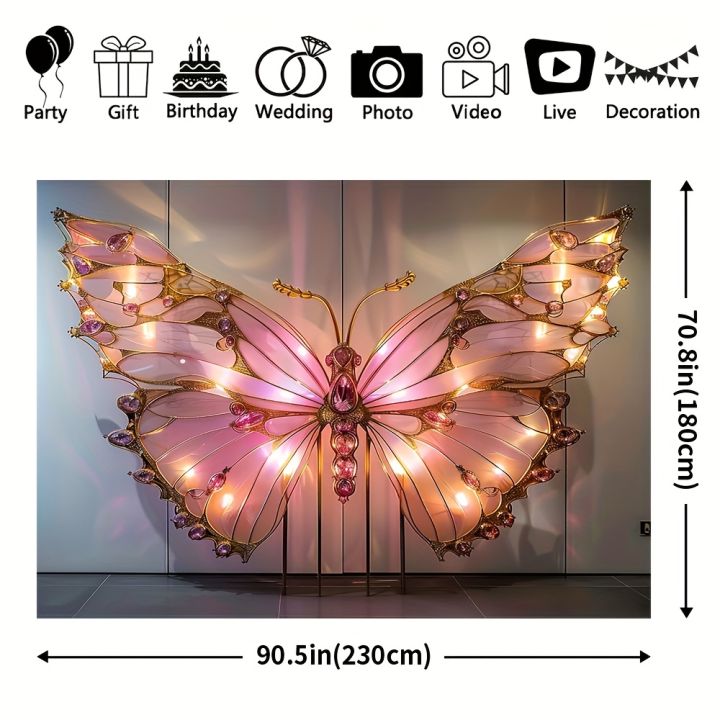 1%20giant%20pink%20butterfly%20decoration%20with%20glowing%20gold%20frame%20-%20butterfly%20party%20decoration%20-%20Image%206