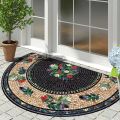VIKAMA Summer American-style Retro Anti-slip Entrance Door Mat, Wear-resistant Entrance Hall Absorbent Carpet, Home Decoration.