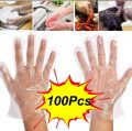 Poly One Time (disposable) Hand Gloves-100Pcs.