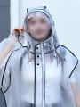 Fashion Multifunctional Raincoat Long Full-Body Rainproof Rain Coat For Women Thickened Rain Coat Waterproof And Windproof Rain.