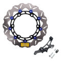 Motorcycle FRONT Brake Disc Rotor 300MM For Honda ADV350 modification radiation connection code adapter code set. 
