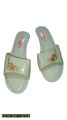 Women PU leather casual slippers. 