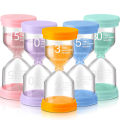 1PCS 3/5/10/15/30 Minutes Colorful Hourglass Sandglass Children Kid Gift Toy Sand Timer Hour Glass Home Decoration Sand Clock. 