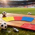 Professional High-Visibility Referee Card Set 3PCS Red Yellow Cards For Soccer Football Serious Officiating Red/yellow/blue Card.