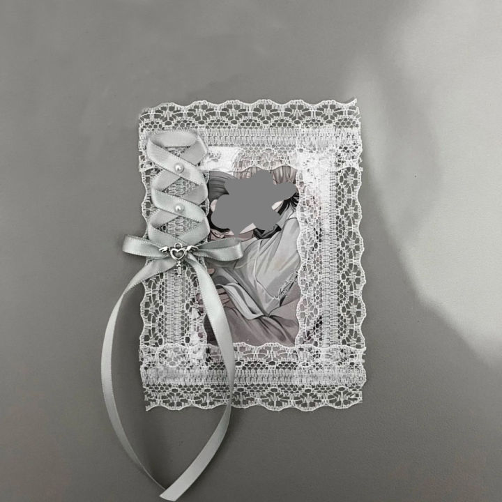 1Pc%20Lace%20Photo%20Card%20Holder,%203inch%20Small%20Cards%20Simple%20Anime%20Cartoon%20Game%20Card%20Holder,%20Fan%20Club%20Idol%20Support%20Collection%20B8%20Small%20Card%20Polaroid%203inch%20Photo%20Display%20Storage%20Card%20Holder,%20Transparent%20Ita%20Bag%20Decoration%20Lolita%20Card%20Holder%20-%20Image%203