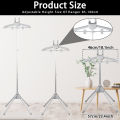 Steamer Stand Telescopic Iron Steam Clothes Hanger 85-160cm Adjustable Height Foldable for Hanging Ironing Clothes Hanger. 