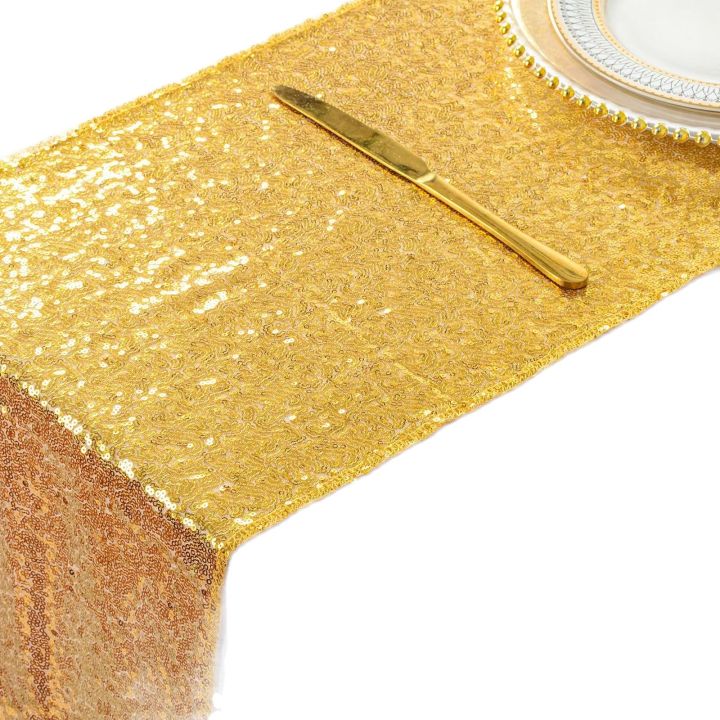 Sequin%20Table%20Runners%20Gold%20Table%20Runner%20for%20Party%20Glitter%20Table%20Runner%20Long%20Table%20Linens%20for%20Weddings%20Fall%20-%20Image%207