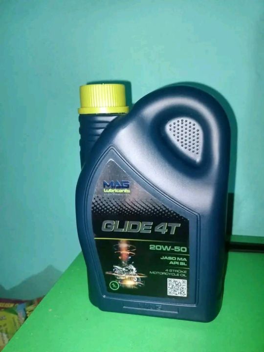 Motorcycle Engine oil MAG Lubricant , SAE 20w50, API SL JAMO MA, Made ...