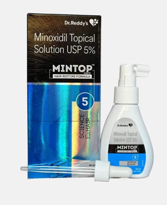 DR. REDDY Minoxidil Topical Solution USP 5% MinTop PERFECT HAIR ...