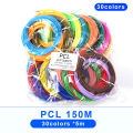 Brilliant Color Filament  For 3d Pen Diameter 1.75mm ABS / PLA/ PCL Filament, No Smell Safety Plastic 3d Print Pen Filament. 