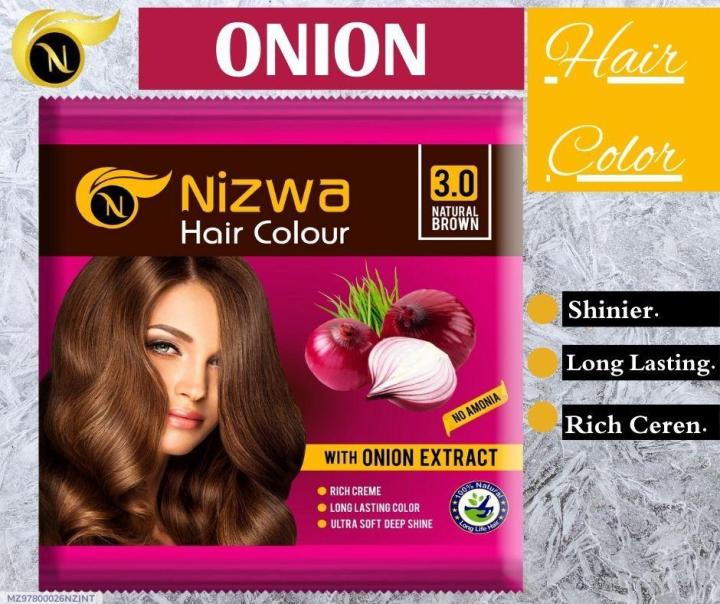 (Pack of 2) Hair Color With Onion Extract Nizwa