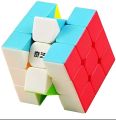 QY speed cube Super smooth sticker less 3×3 Rubiks cube puzzle.. 