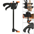 Woodworking Work Bar Mini F Clamp Clip Set Hard Quick Ratchet Release Clip DIY Carpentry Hand Tool Gadget Woodworking Clamp. 
