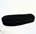 Premium Cafe Racer Diamond Stitch Seat for 70cc & 125cc Bikes. 
