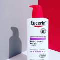 Eucerin Roughness relief lotion. 