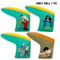Happy Gilomre Golf Putter Cover - Premium Blade Putter Headcover with Soft Lining - Protective Golf Clubs Accessory for Men.