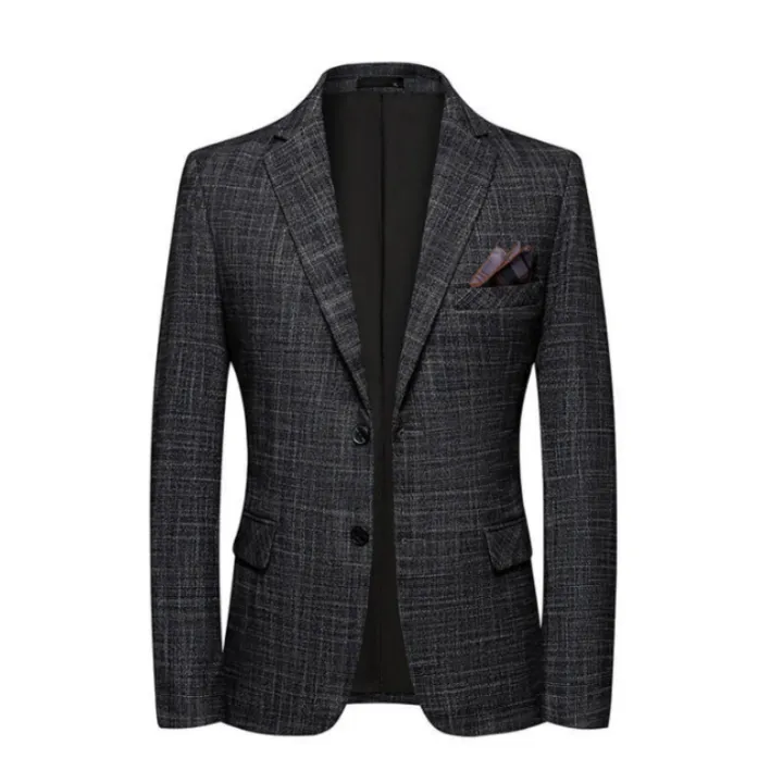 2025%20Men's%20Slim%20Fit%20Business%20Casual%20Blazer%20High%20Quality%20Fashion%20All-in-One%20Banquet%20Korean%20Style%20Handsome%20Trend%20for%20All%20Seasons%20-%20Image%202