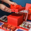 DIY Surprise Explosion Box for Boyfriend and Girlfriend Birthday Anniversary Commemoration Valentine's Day Wedding Surprise Gift. 