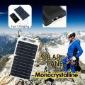 Sunpower Portable 5V 5W/35WSolar Panel with USB Safe Stabilize Charger for Phone Power Bank Outdoor Camping Home RV Gift Use.