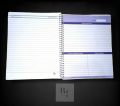 Notebook for university, attractive cover page, customise note book, partition notebook, 5, 6Subjects. 