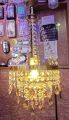 1 light crystal chandelier new fanoos best quality. 